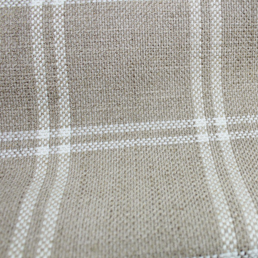 WARRIOR OAT Plaid Check Upholstery and Drapery Design
